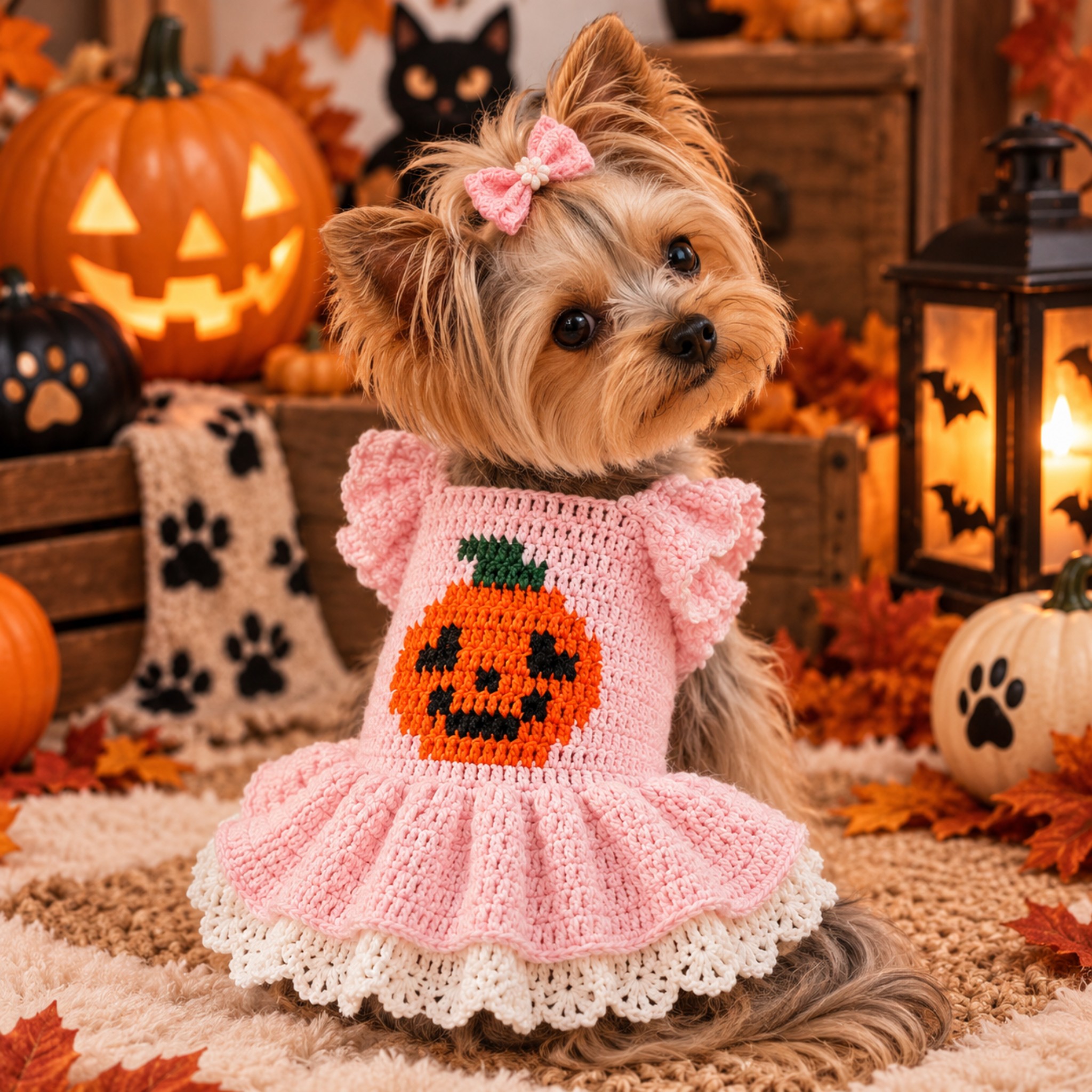 Vestitino Pink Pumpkin Princess